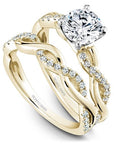 Crown Ring Noam Carver Vintage Solitaire Engagement Ring