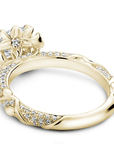 Crown Ring Noam Carver Vintage Solitaire Engagement Ring