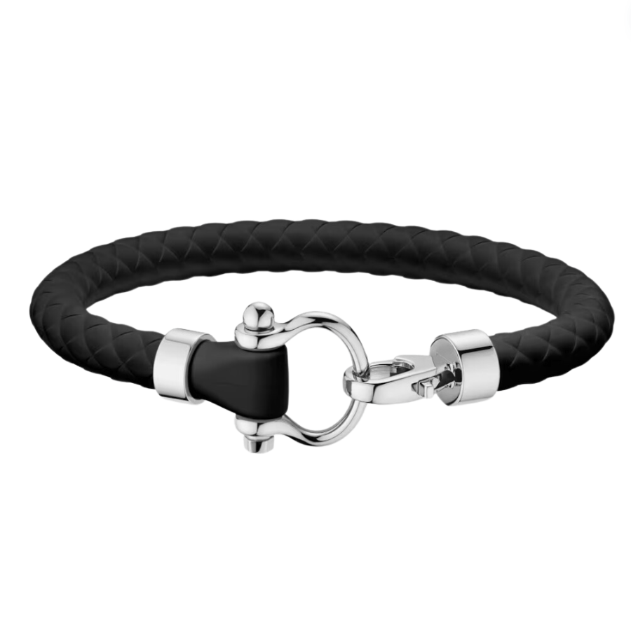 OMEGA AQUA SAILING BLACK BRACELET – Touch of Gold Fine Jewellery