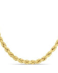 Rich Jewellery Jewellery - Necklace Rich 10K Yellow Gold 20" Rope Chain