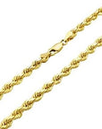 Rich Jewellery Jewellery - Necklace Rich 10K Yellow Gold 20" Rope Chain