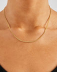 Rich Jewellery Jewellery - Necklace Rich 10K Yellow Gold 22" 2mm Cuban Link Chain