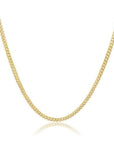 Rich Jewellery Jewellery - Necklace Rich 10K Yellow Gold 22" 2mm Cuban Link Chain