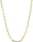 Rich Jewellery Jewellery - Necklace Rich 14K Yellow Gold Medium Paperclip Link 20" Chain