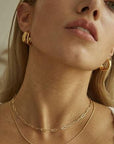 Rich Jewellery Jewellery - Necklace Rich 14K Yellow Gold Medium Paperclip Link 20" Chain