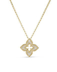 Roberto Coin Inc. Jewellery - Necklace Roberto Coin 18K Yellow Gold 0.15ctw Venetian Princess 18" Necklace