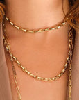 Roberto Coin Inc. Jewellery - Necklace Roberto Coin 18K Yellow Gold 17" Almond Link Chain