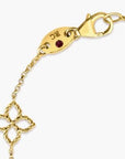 Roberto Coin Inc. Jewellery - Bracelet Roberto Coin 18K Yellow Gold Princess Flower Station Bracelet