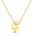 Roberto Coin Inc. Jewellery - Necklace Roberto Coin 18K Yellow Gold Ting Treasures Scrip G Necklace