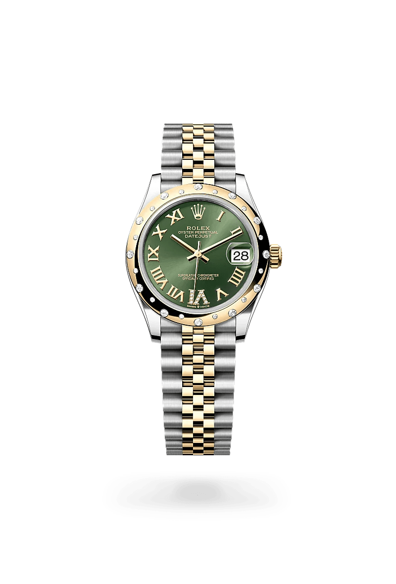 Rolex Datejust in Yellow Rolesor combination of Oystersteel and yellow gold M278343RBR 0016