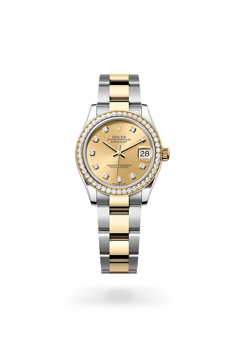 Rolex Datejust 31 Champagne Diamond Dial Women s Watch 278383RBR 0025