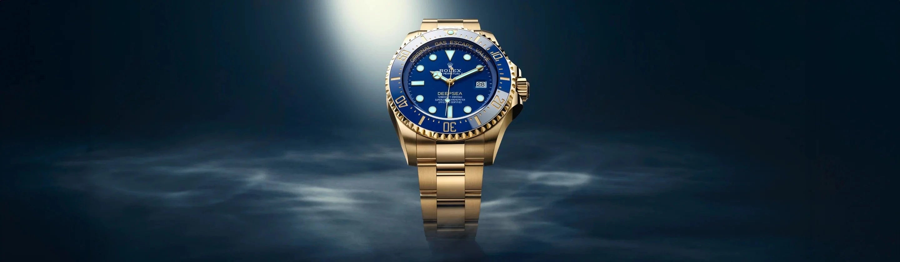 rolex deepsea watches - touch of gold
