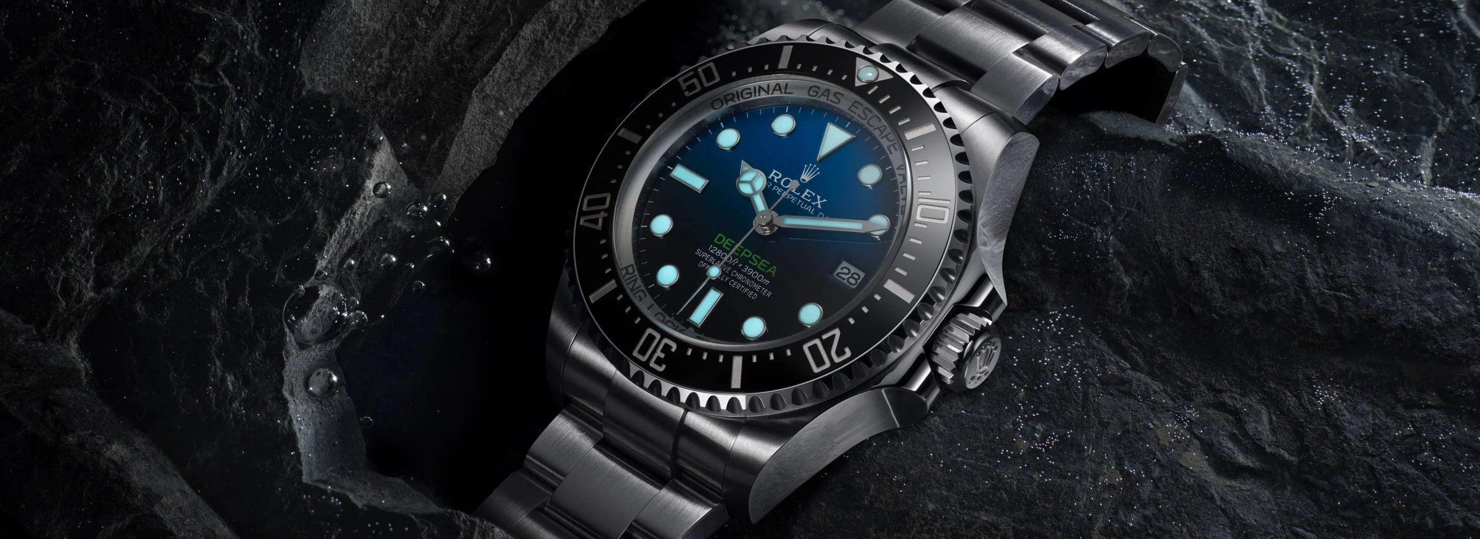 rolex deepsea watches - touch of gold