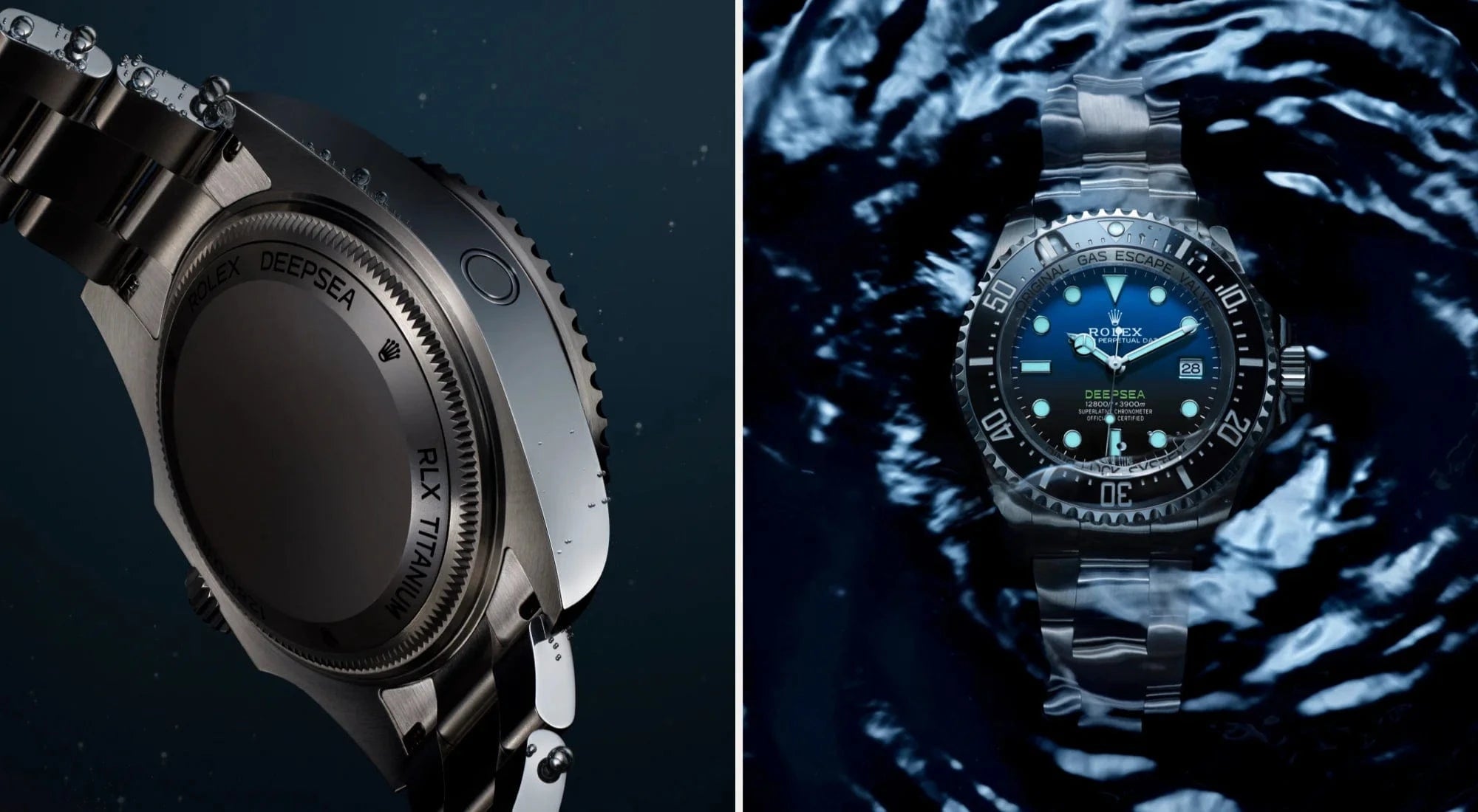 rolex deepsea watches - touch of gold