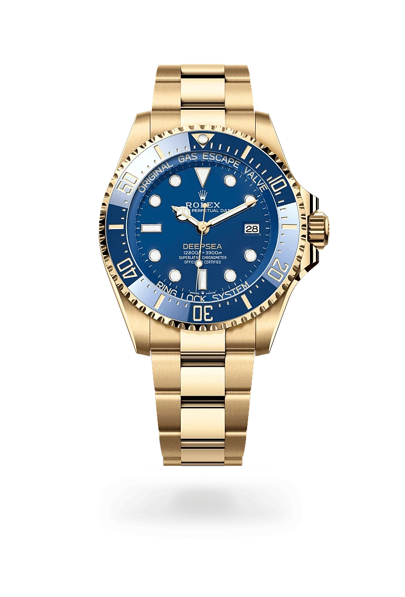 Rolex Deepsea in 18 ct yellow gold, M136668LB-0001