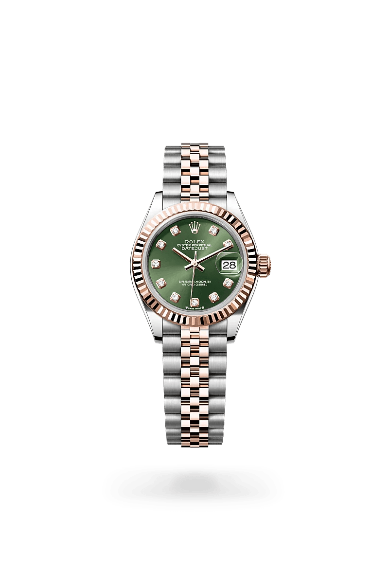 Rolex Lady Datejust in Everose Rolesor combination of Oystersteel and Everose gold M279171 0007