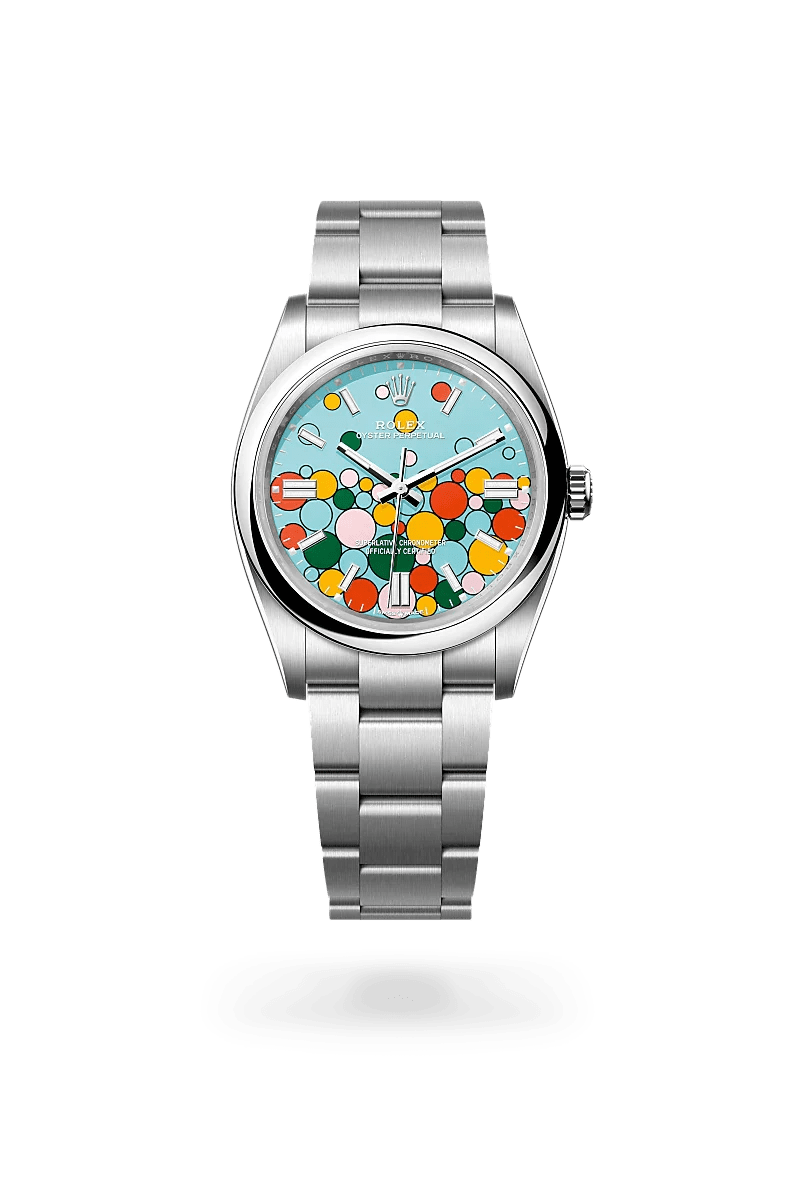 Rolex Oyster Perpetual in Oystersteel M126000 0009