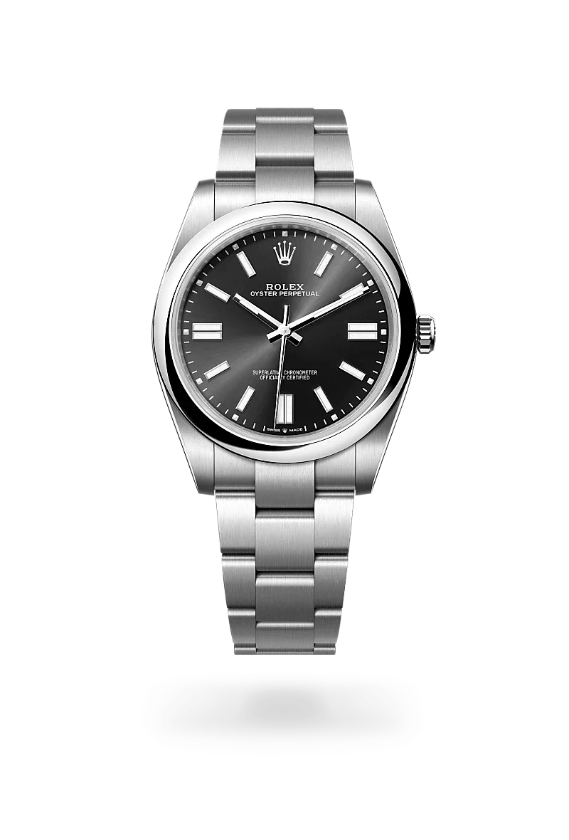 Rolex Oyster Perpetual in Oystersteel M124300 0002