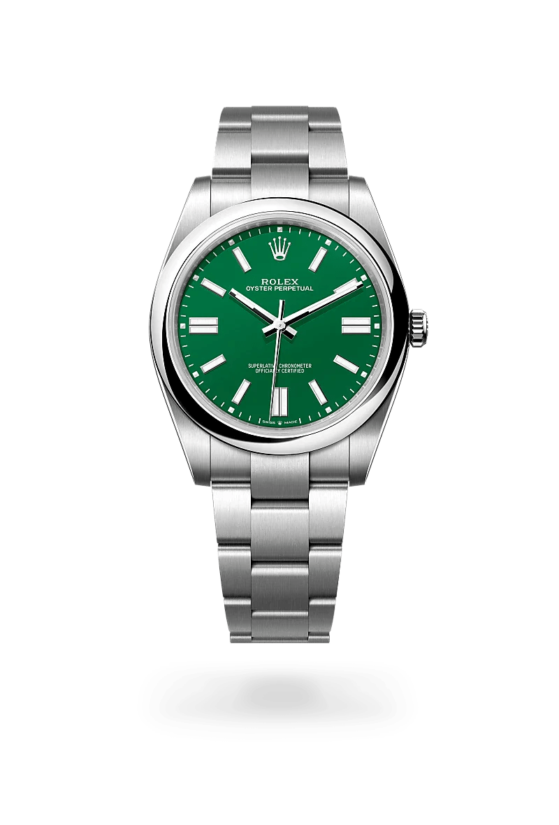 Rolex Oyster Perpetual in Oystersteel M124300 0005