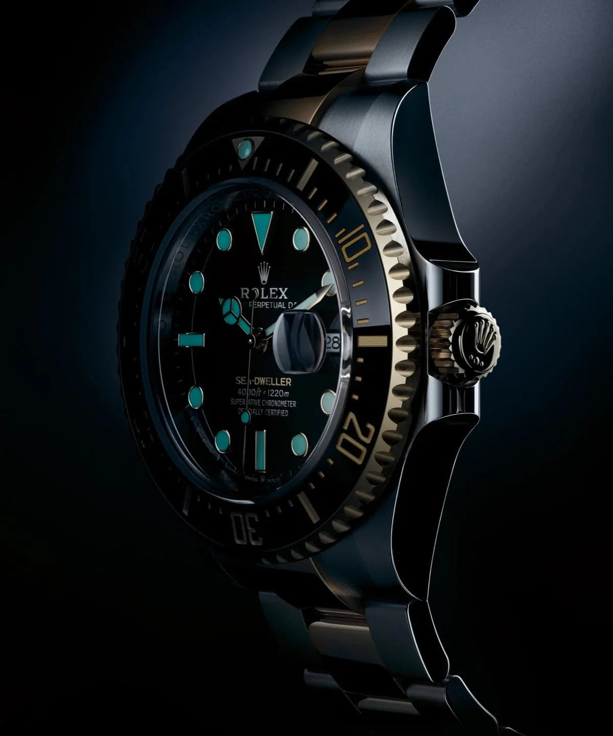 rolex sea-dweller watches - touch of gold