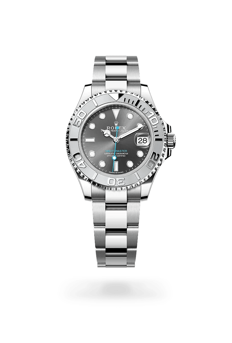 Rolex Yacht Master in Rolesium combination of Oystersteel and platinum M268622 0002