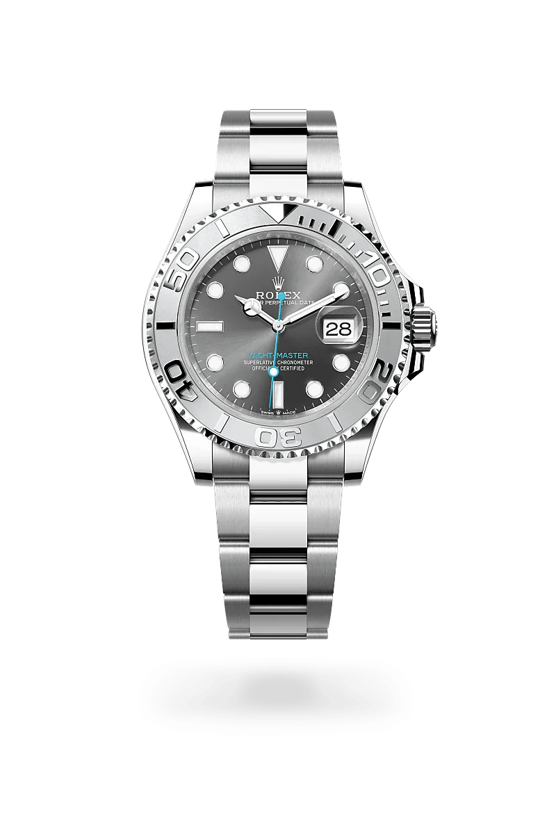 Rolex Yacht Master in Rolesium combination of Oystersteel and platinum M126622 0001