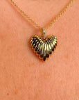 Shy Creation Jewellery - Necklace Shy Creation 14K Heart Necklace with Diamond Bail