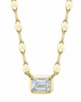 Shy Creation Jewellery - Necklace Shy Creation 14K Yellow Gold Sparkle Chain Diamond Necklace