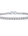 Touch of Gold Jewellery - Bracelet Touch of Gold 19K White Gold 3.77ctw Diamond Tennis Bracelet