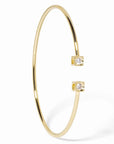 dinh van Jewellery - Bracelet dinh van 18K Yellow Gold Medium Le Cube Diamond Bracelet
