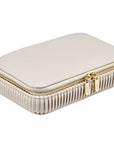 Wolf Designs Accessories - Leather goods Wolf Bella Medium Jewellery Box in Ivory