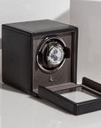 Wolf Designs Accessories - Watch Accessories WOLF Black Cub Singe Winder with Cover