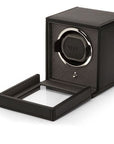 Wolf Designs Accessories - Watch Accessories WOLF Black Cub Singe Winder with Cover