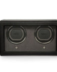 Wolf Designs Accessories - Watch Accessories WOLF Black Double Cub Winder with Cover