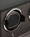 Wolf Designs Accessories - Watch Accessories WOLF Black Double Cub Winder with Cover