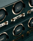 Wolf Designs Accessories - Watch Accessories Wolf British Racing Green 6 Piece Watch Winder