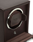 Wolf Designs Accessories - Watch Accessories Wolf Brown Cub Single Watch Winder with Cover