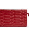 Wolf Designs Accessories - Leather goods Wolf Caroline Large Red Zip Jewellery Portfolio