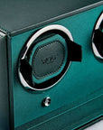Wolf Designs Accessories - Watch Accessories Wolf Cub Green Double Watch Winder with Cover