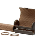 Wolf Designs Accessories - Watch Accessories Wolf Earth Coffee Triple Watch Roll