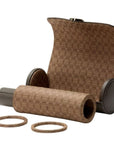 Wolf Designs Accessories - Watch Accessories Wolf Earth Coffee Triple Watch Roll
