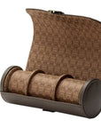 Wolf Designs Accessories - Watch Accessories Wolf Earth Coffee Triple Watch Roll