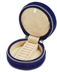 Wolf Designs Accessories - Jewellery Accessories Wolf Royal Blue Asscher Round Jewellery Zip Case