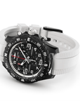 Breitling Watches X83310A71B1S1 BREIT Endurance Pro 38mm Chrono Wht Rub Strap Watch