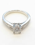 Touch of Gold Diamonds Jewellery - Engagement Ring 14K White Gold 0.58ct Canadian Diamond Ring