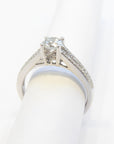Touch of Gold Diamonds Jewellery - Engagement Ring 14K White Gold 0.58ct Canadian Diamond Ring