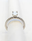 Touch of Gold Diamonds Jewellery - Engagement Ring 14K White Gold 0.60 carat Oval Diamond Engagement Ring