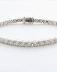 Amden Jewelry Jewellery - Bracelet 14K White Gold 3.15 Carat Diamond Tennis Bracelet