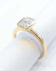 Touch of Gold Diamonds Jewellery - Engagement Ring 14K Yellow Gold 1.21ct Radiant Diamond Engagement Ring