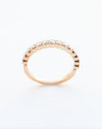 Amden Jewelry Jewellery - Band - Diamond Amden 14K Rose Gold Diamond Bezels Band